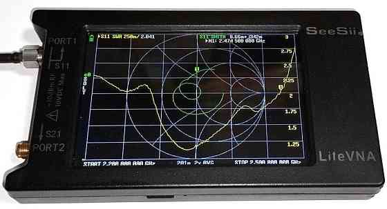 Антенна Yagi 2230-2475MHz 12dBi/5490-6050MHz 3dBi, до 15W, направленная, SMA-female Дніпро