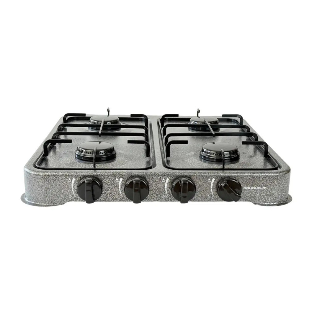 Плита газовая Grunhelm GGP-4444 8800 Вт серая Київ - зображення 1