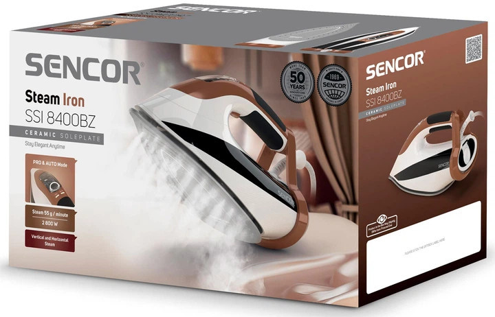 Утюг Sencor SSI 8400BZ 2800 Вт коричневый Київ - зображення 9