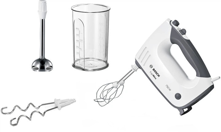 Миксер ручной Bosch ErgoMixx MFQ37470 750 Вт белый Киев - изображение 1