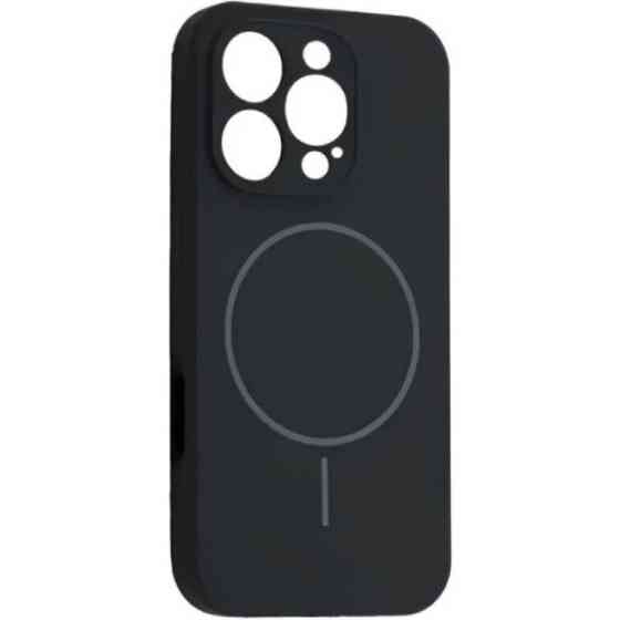 DM Чохол Silicone with MagSafe для iPhone 13 Pro Max Black Харьков
