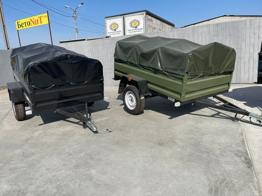 Новий причіп 200х130х40 від заводу "Дніпро" Лубни - зображення 4