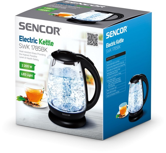 Электрочайник Sencor SWK 1785BK 1.7 л черный Київ - зображення 10
