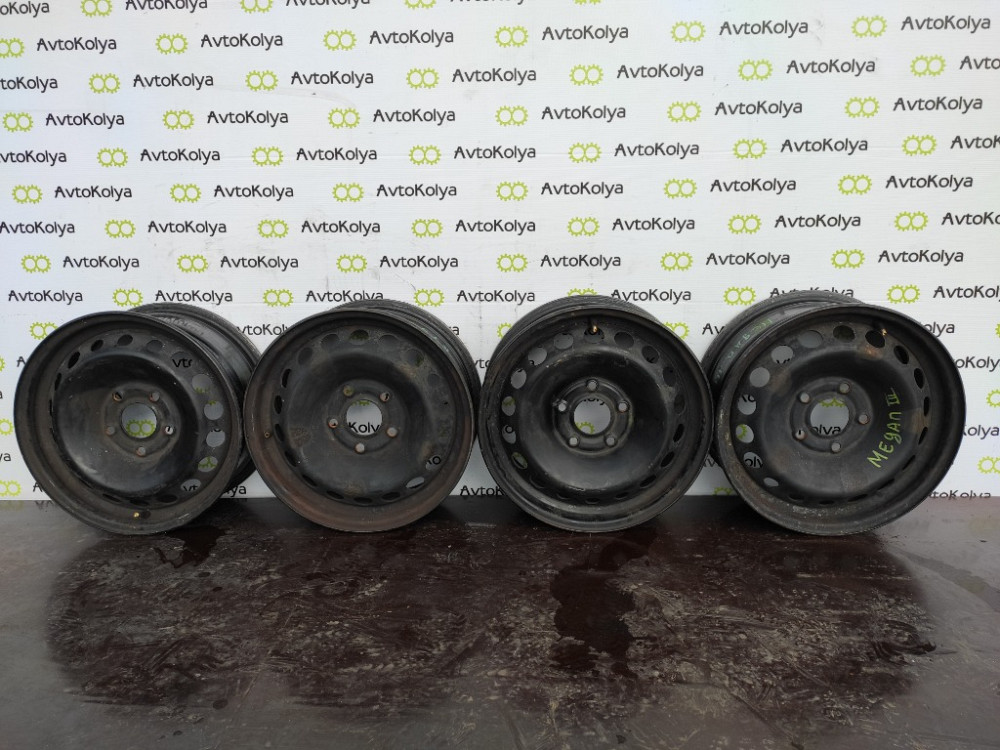 Диск колесний металевий R15 Renault Megane III 2009-2016 (403000026R) Ковель - зображення 1