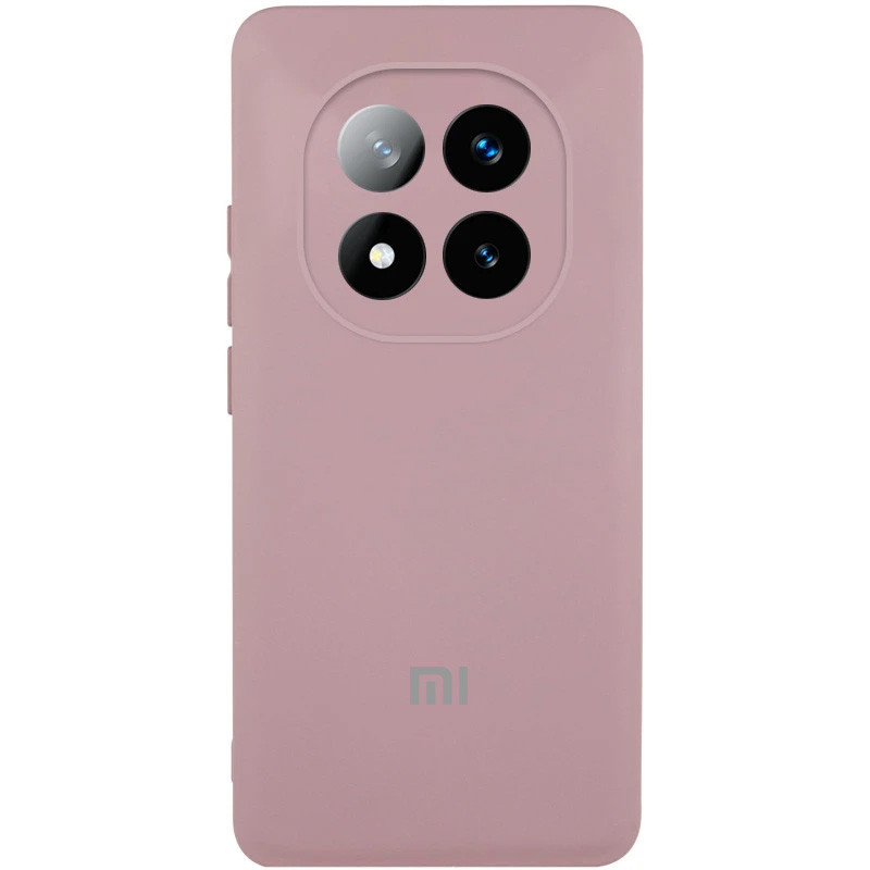 Чехол Silicone Cover Lakshmi Full Camera (AA) with logo для Xiaomi Redmi Note 14 Pro 4G/5G Херсон - зображення 1