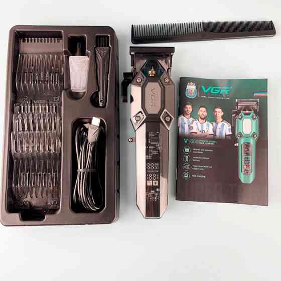 Машинка для стрижки аккумуляторная VGR V-600 BLACK 8 Вт черная Киев