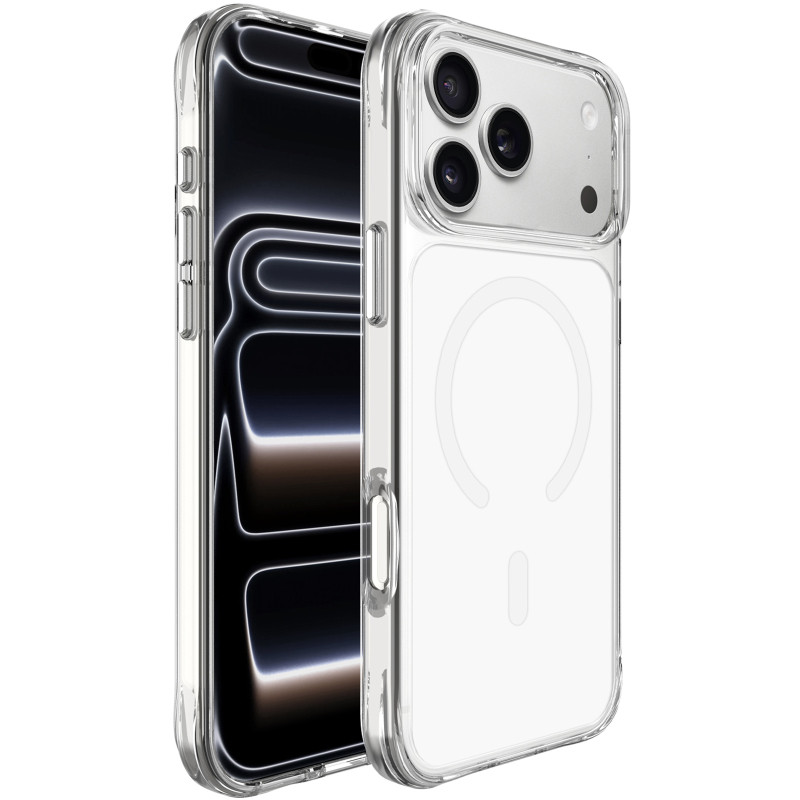 Чехол TPU+PC Space Pure Color with Magnetic Fit для Apple iPhone 17 Pro Max / 18 Pro Max (6.9") Херсон - зображення 2