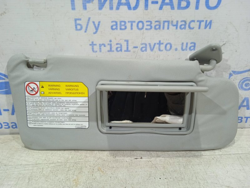 Козырек солнцезащитный правый Mitsubishi Outlander XL 2007 (б/у) Киев - изображение 2