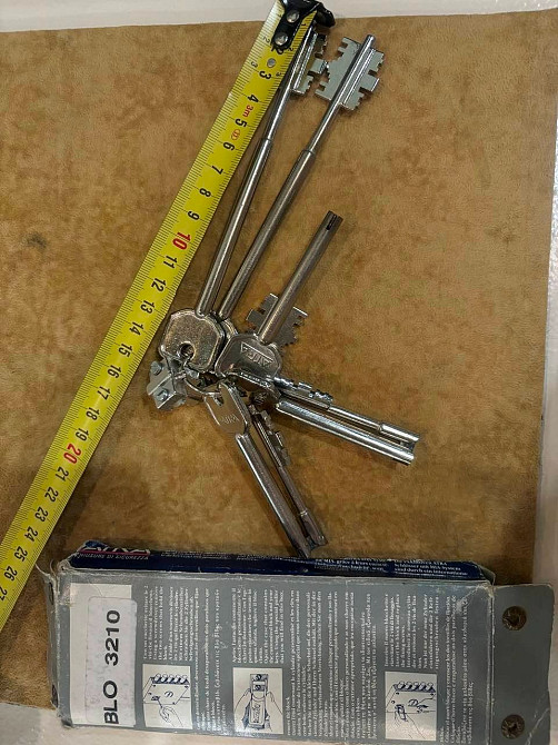 Замок накладний ATRA/АТРА 1021-4 ключ перекодировки MIA BLO 3210/5шт Італія Киев - изображение 7