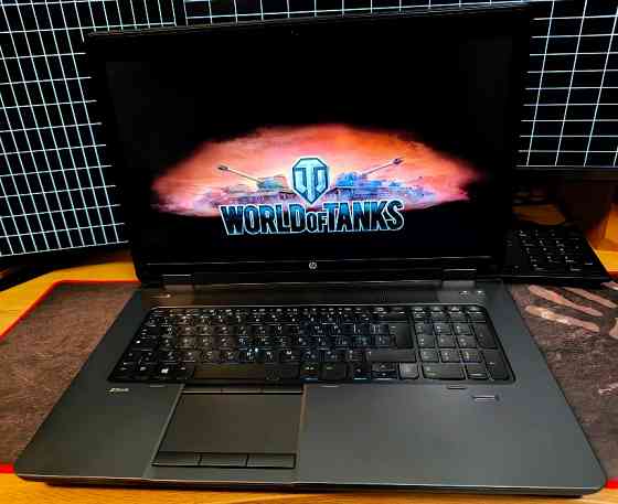 HP ZBook 17″ | i7 32GB RAM | SSD 512GB + HDD 1TB | Quadro K3100M | Ноутбук для роботи, 3D, CAD, монт Київ