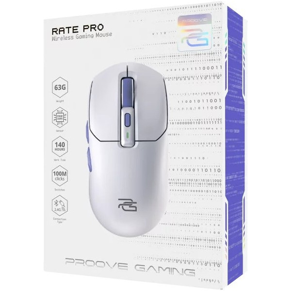 Мишка Proove Gaming Rate Pro White (WMRP00022002) Харьков - изображение 4