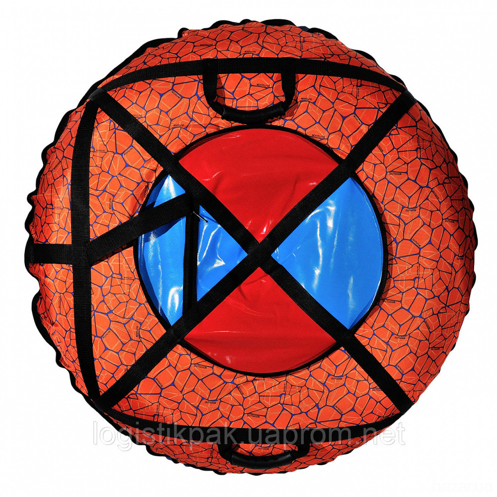 Тюбинг 100 см "Маррон" (Оксфорд, ПВХ) санки ватрушка Харьков - изображение 4