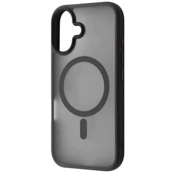 Чохол WAVE Matte Insane Case with Magnetic Ring для iPhone 16 Black Харків
