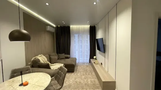 Оренда євро 2-к квартири з Дизайнерським ремонтом в ЖК Нова Англія Киев