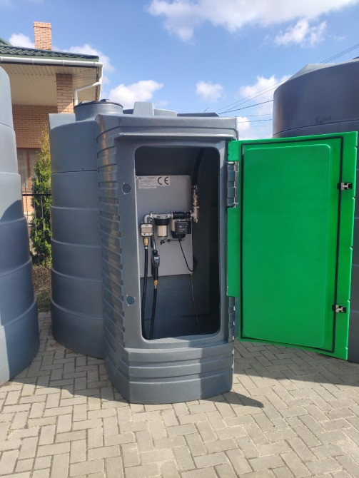 Двохстінні резервуари Metria 2500л, 5000л, 9000л для дизпалива Луцьк - зображення 1