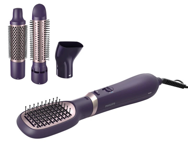 Фен-щетка Philips BHA313/00 800 Вт фиолетовый Київ - зображення 1