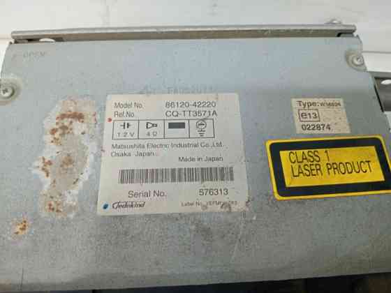 Магнитофон Toyota RAV 4 2005-2016 8612042220 (Арт. 60537) Київ