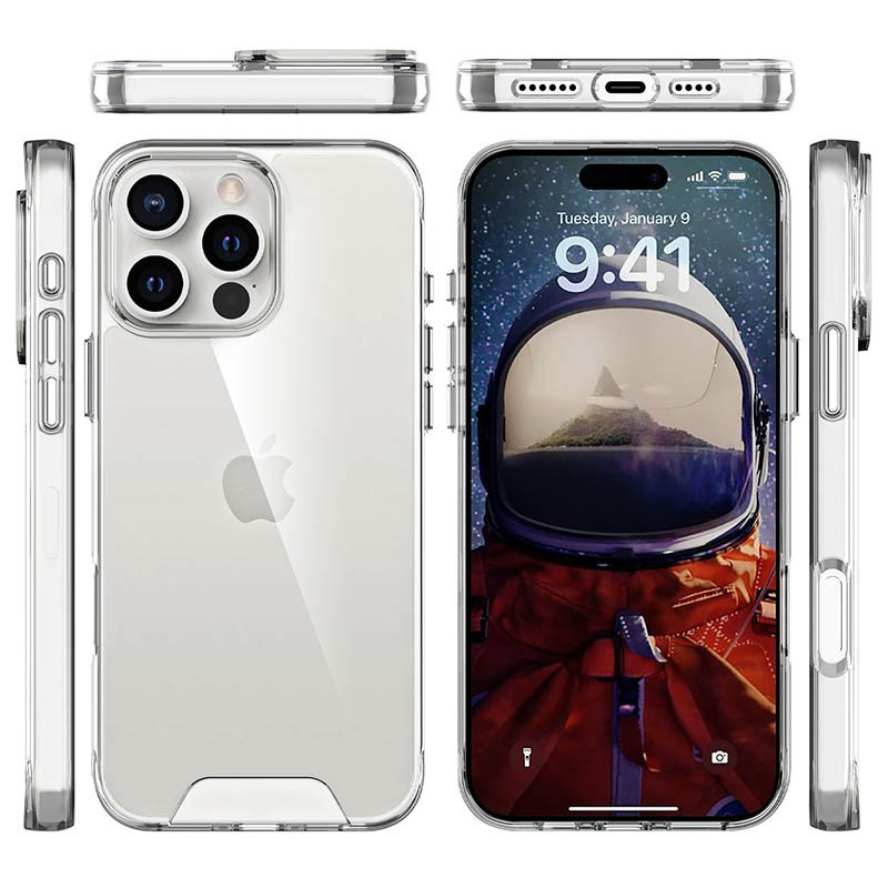 Чехол TPU Space Case transparent для Apple iPhone 16 Pro Max (6.9") Херсон - зображення 10