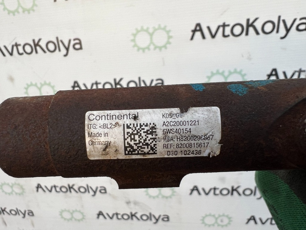 Топливная рейка (рампа форсунок) Renault Scenic II 1.5 dci 2006-2009 (8200815617) Ковель - изображение 3