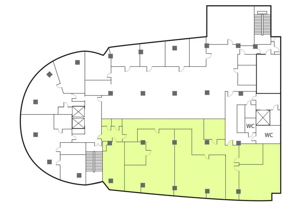 долгосрочная аренда офисное помещение Киев, Днепровский, 5685 $/мес. Київ - зображення 4