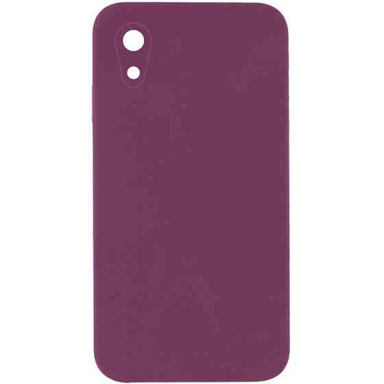 Чехол Silicone Case Square Full Camera Protective (AA) NOLOGO для Apple iPhone XR (6.1") Херсон