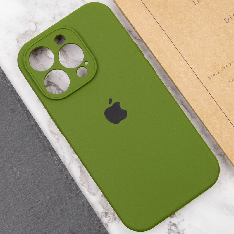 Чехол Silicone Case Full Camera Protective (AA) для Apple iPhone 15 Pro (6.1") Херсон - изображение 11