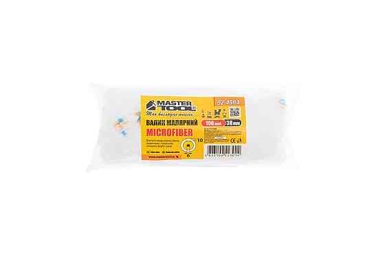 Валик малярный MASTERTOOL Microfiber 30/100/10 мм Ø 6 мм 92-4004 Харьков