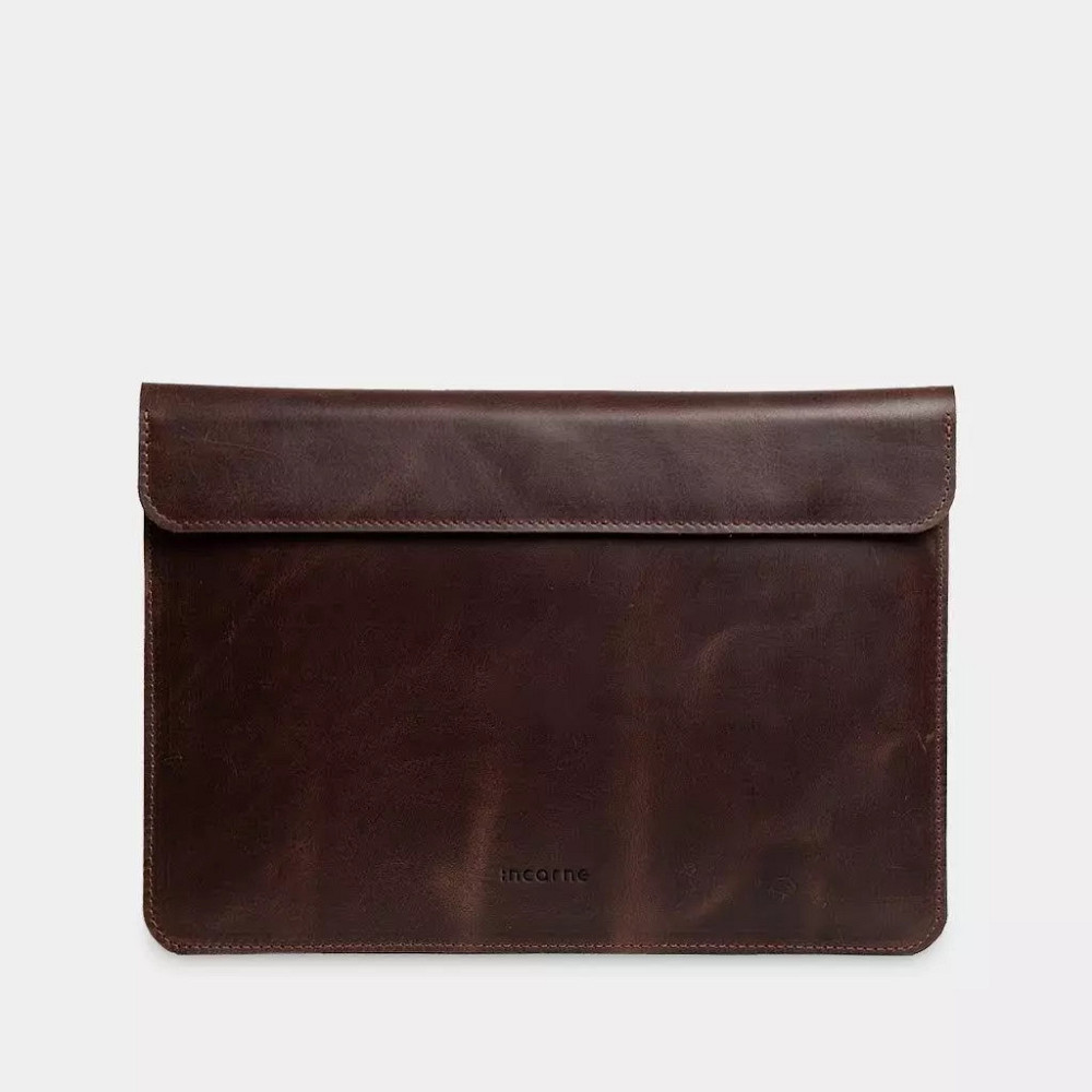 Чехол для ноутбука винтажный Incarne Klouz MacBook Pro 13" 2016-2025 klouz-brown-vintage-pro-13 кори Київ - зображення 1