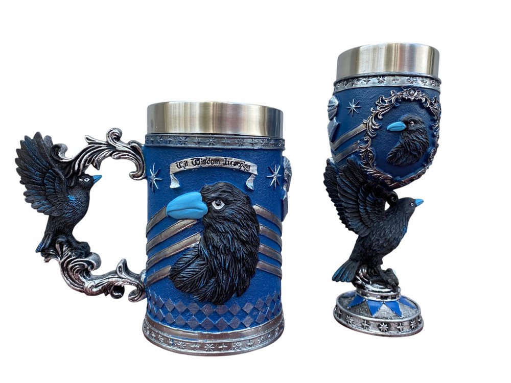 Подарочный набор Кружка и Бокал 3D Harry Potter Ravenclaw New Київ - зображення 1
