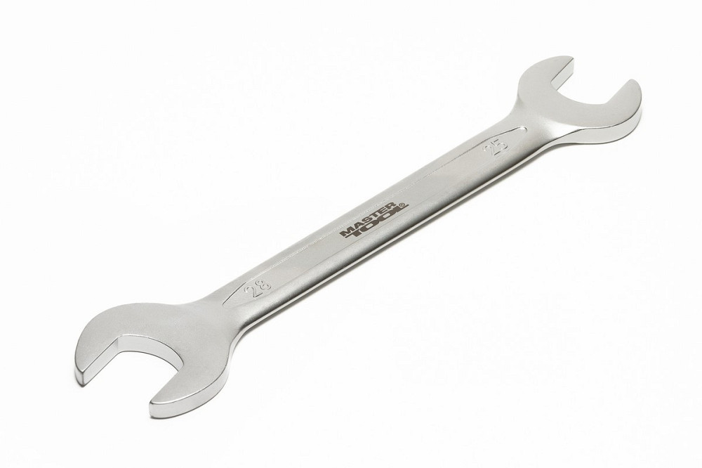 Ключ рожковый MASTERTOOL COLD STAMPED 25х28 мм CrV DIN3110 SS 70-2528 Харків - зображення 1