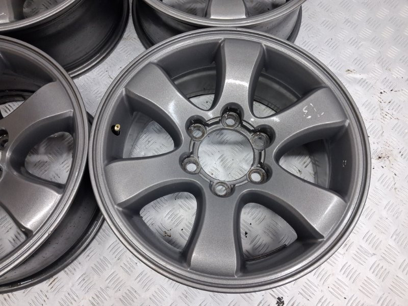 Диски титан комплект R17 Toyota Prado J120 4.0 1GR-FE 2002 (б/у) Киев - изображение 5