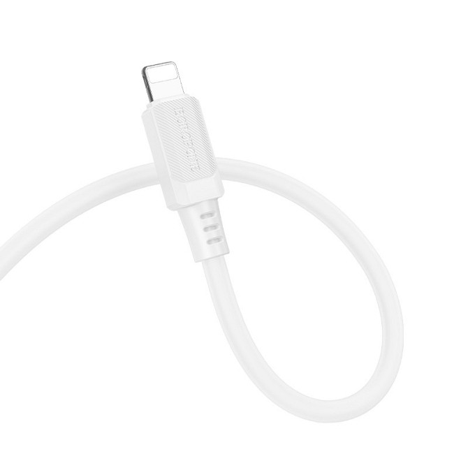 Дата кабель Borofone BX115 Lotto USB to Lightning 2.4A (1m) Херсон - зображення 2