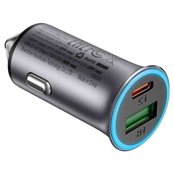 АЗУ Acefast B16 PD65W+QC3.0 total 95W (1USB-A/1C) Херсон