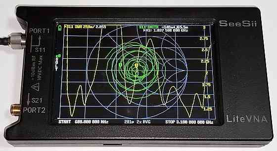 Антенна 680-1150/1630-1830/2180-3000MHz 3dBi, мощность до 100W, 15 см, N-male разъем Дніпро
