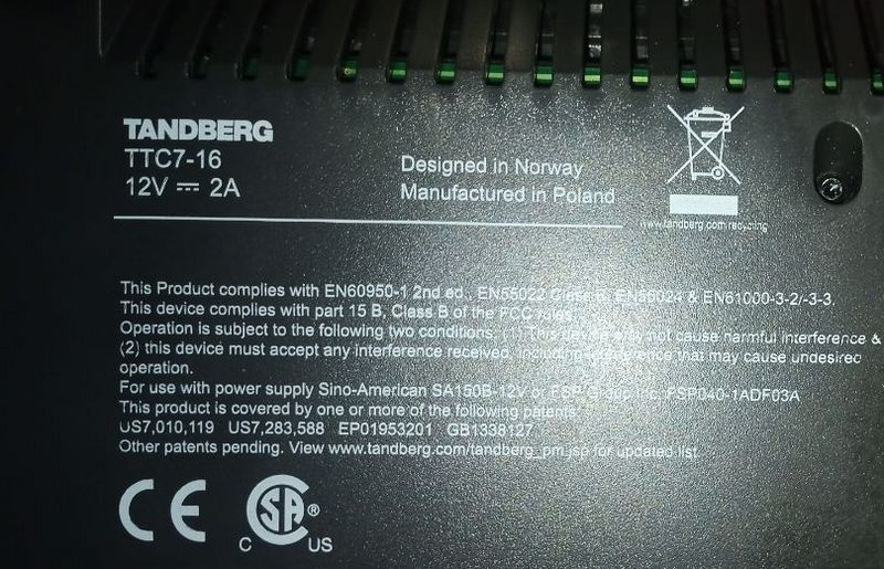 VOIP видеофон Tandberg E20 Київ - зображення 6