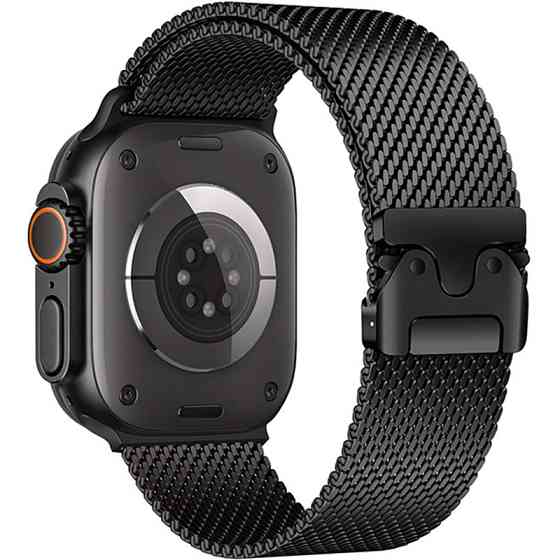 Ремешок Hoco WA33 Original series umbrella buckle Milanese steel strap для Apple watch 44/45/46/49mm Херсон