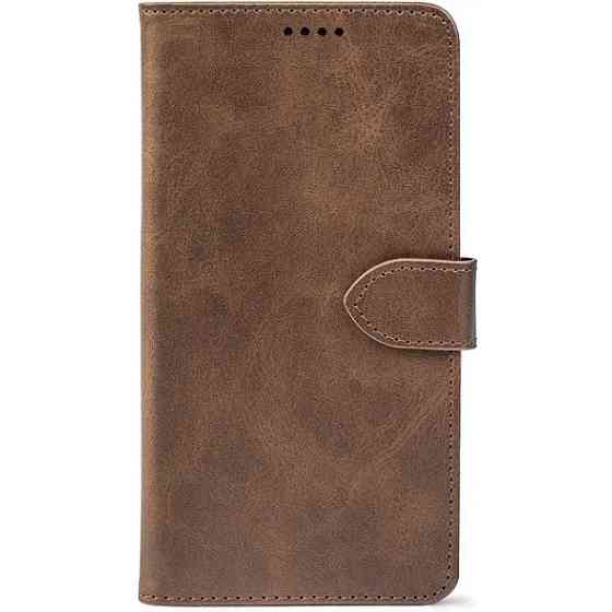 Чохол-книжка Crazy Horse Clasic для Xiaomi Redmi Note 15 Pro 4G Brown (Front) Харків