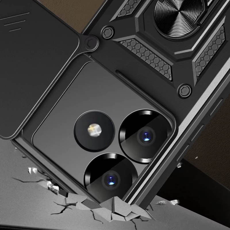 Ударопрочный чехол Camshield Serge Ring для Xiaomi Poco F6 Херсон - изображение 2