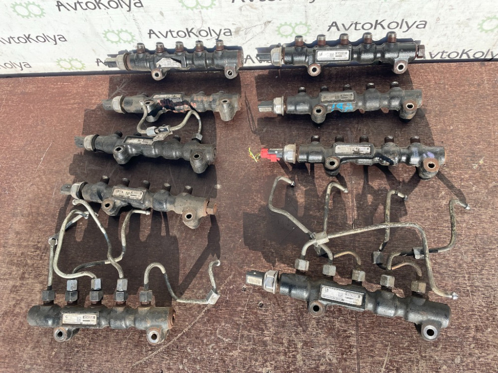 Топливная рейка (рампа форсунок) Peugeot Partner 1.6 hdi 2003-2018 (9654592680) Ковель - изображение 1