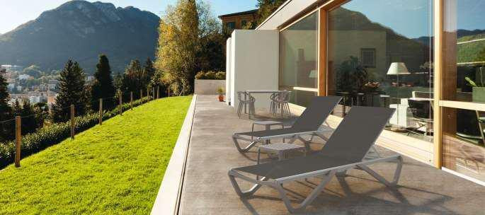 Шезлонг Papatya Wave серо-коричневый 61, сетка-коричневая 50070 Киев - изображение 4