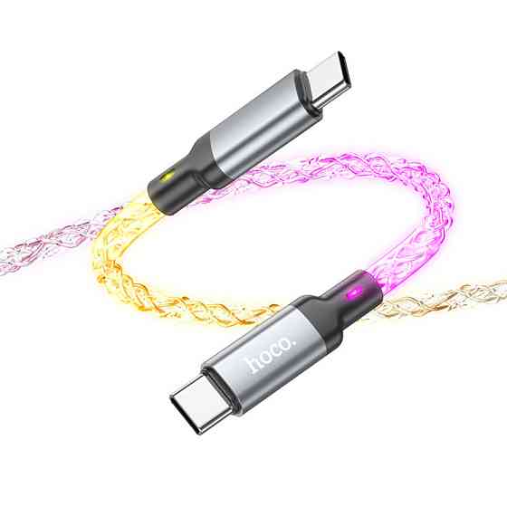 Дата кабель Hoco U112 Shine Type-C to Type-C 60W (1m) Херсон