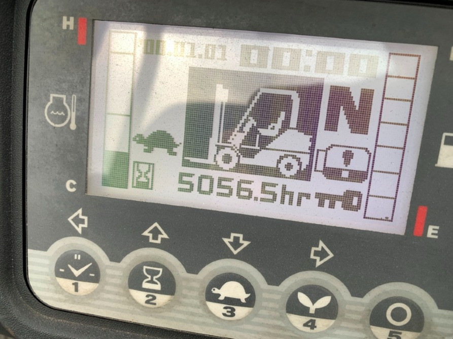 Газ-бензиновий навантажувач TCM (Nissan), напрацювання 5045 мотогодин. Модель: FHGE25T5 Львів - зображення 10