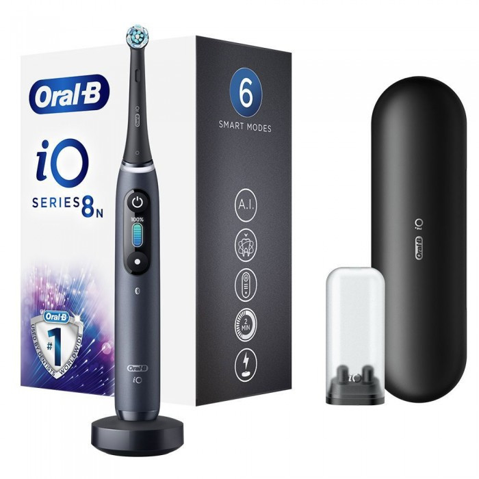 Электрическая зубная щетка Braun Oral-B iO Series 8  iOM8-1B2-2BD Київ - зображення 1
