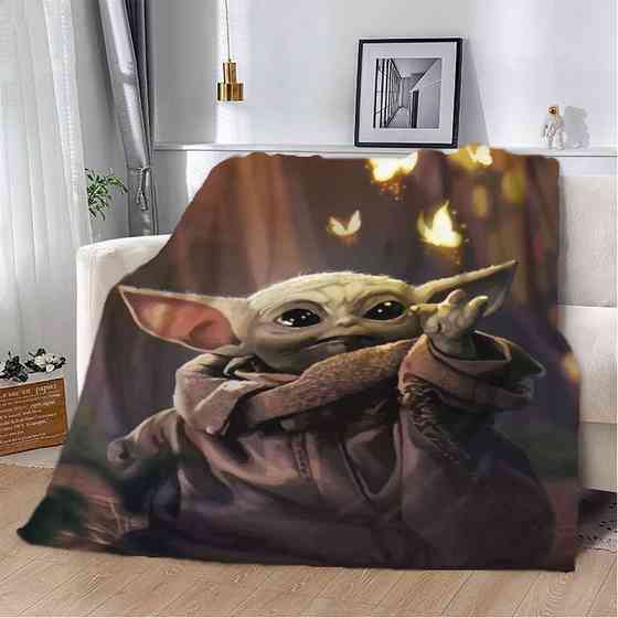 Плед 3D Малюк Йода 20222449_A 12258 160х200 см Київ