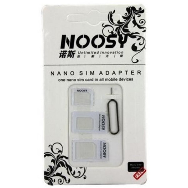 Перехідники для сім карти NOOSY 3в1 Nano SIM / Micro SIM / Standard SIM (Код товару:1485) Харьков - изображение 4