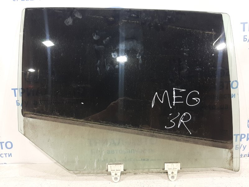 Стекло двери заднее правое Renault Megane 3 1.5 DIESEL K9K 2008 (б/у) Киев - изображение 1
