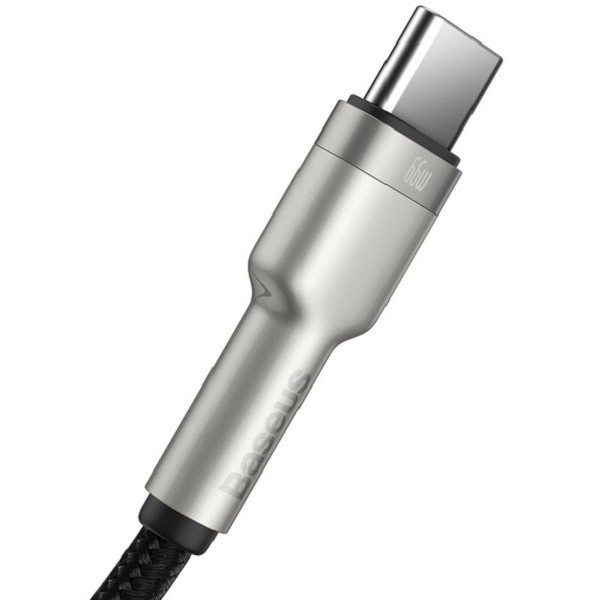Кабель Baseus Cafule USB to Type-C 66W 1m Black (CAKF000101) Харків - зображення 3