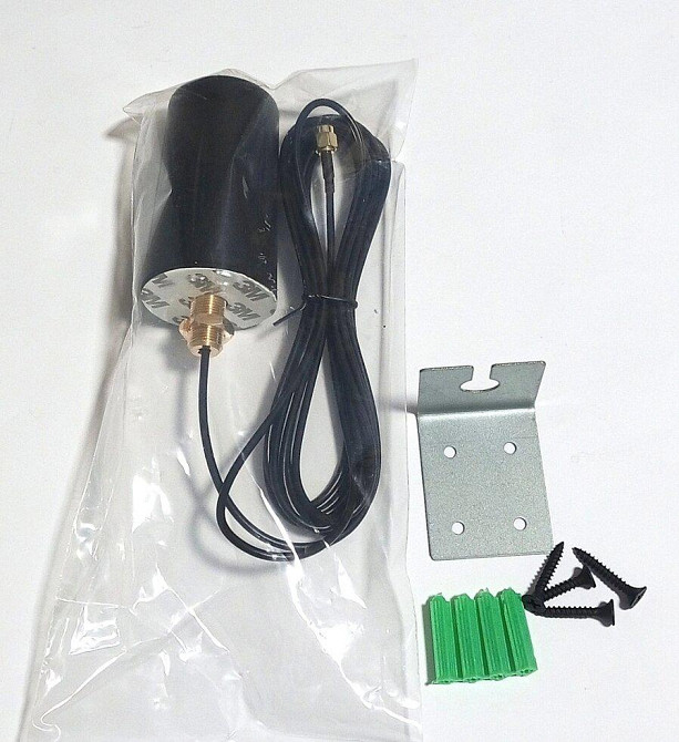 Антенна 550-6300MHz 10dBi, до 50W, водонепроницаемая, с креплением, кабель 3 м RG174 SMA-male (10915 Дніпро - зображення 9