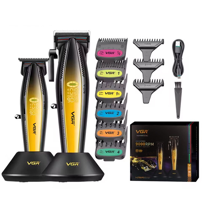Комплект длят стрижки VGR V-270&V-992 GOLD золотистый Киев - изображение 1