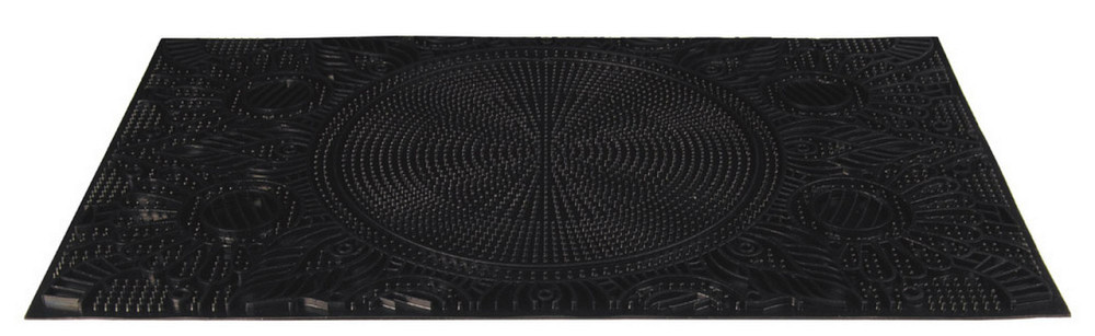 Коврик придверный резиновый ГОСПОДАР "Подсолнух" 567х358х6 мм 92-0720 Харьков - изображение 1